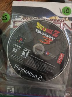 Dragon ball z Budokai 3 ps2