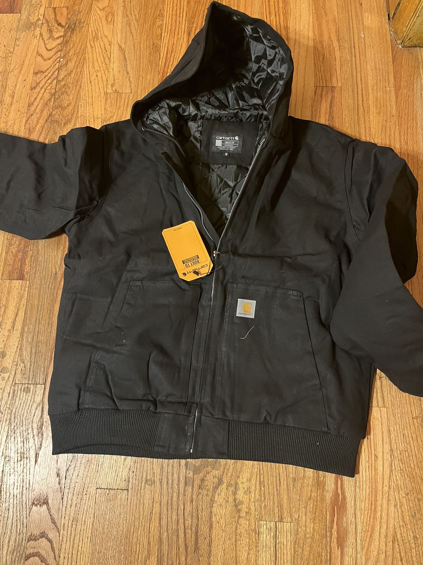 Black Carhartt Detroit jacket #workwear