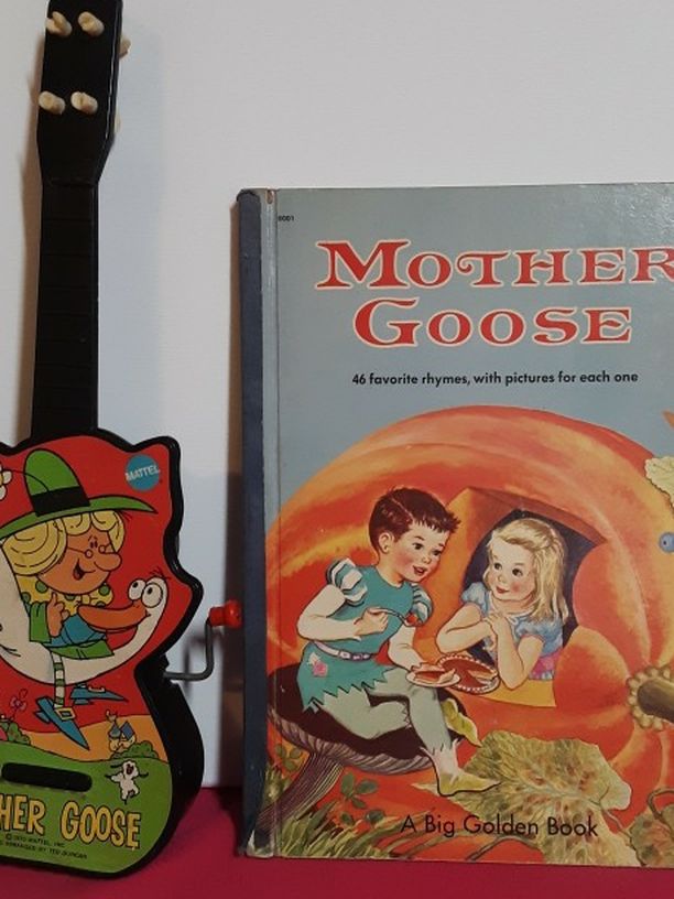 Mother Goose Book And Guitar