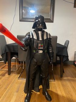“48” Motion Sensor Darth Vader Figure – Life Size / Store Display / Halloween Prop OBO