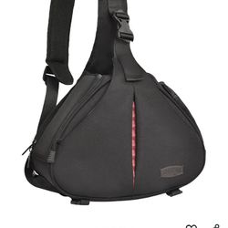 DSLR Camera Bags Shoulder Bag SLR Lens Bag with Rain Cover for Canon Sony Tripod