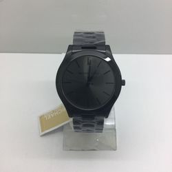 Michael Kors Men's Slim Runway Black Watch MK8507
