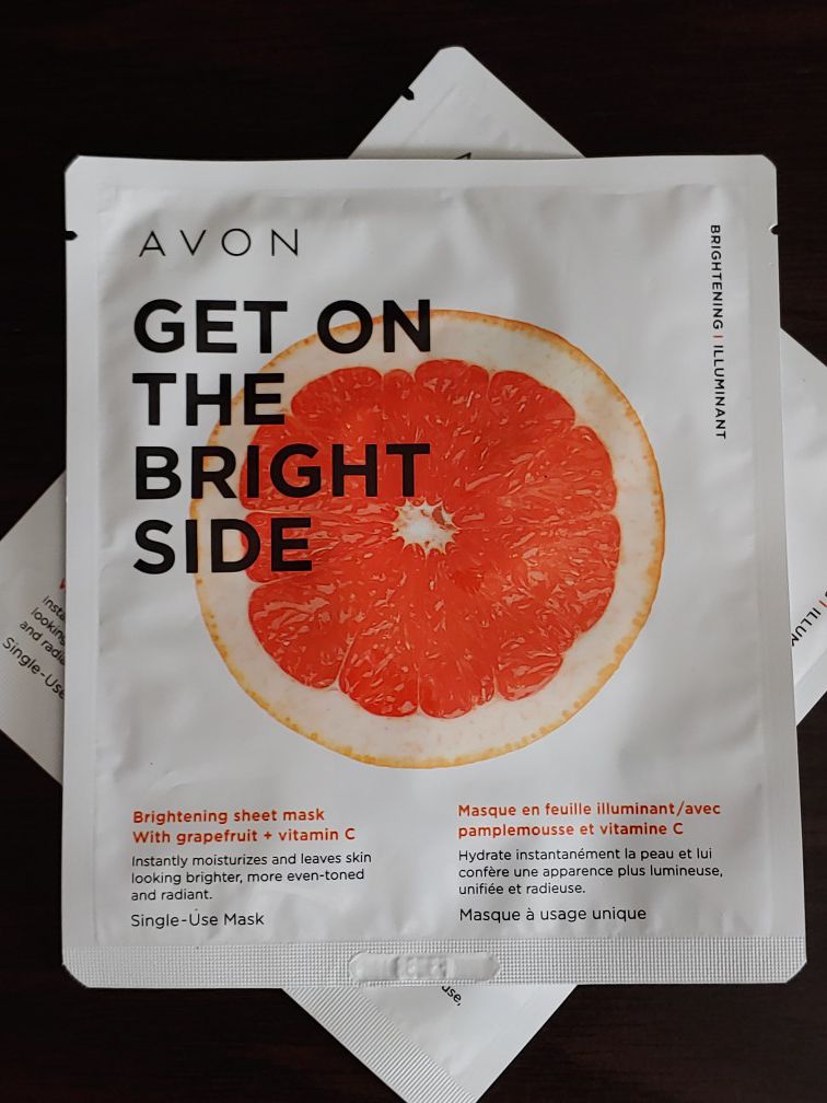 Avon Get On the Bright Side Brighten Sheet Mask