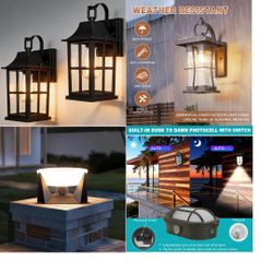 Overstock Outdoor Lights all New in Box All for $25
