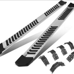 99-16 Ford F250 F350 F450 F550 Super Duty Side Steps Running Boards Nerf Bars Step Bars Estribos 