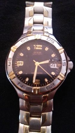 Leopard Modstander annoncere Guess WATERPRO mens watch 100m/330ft for Sale in San Pedro, CA - OfferUp