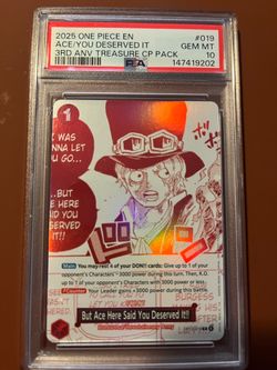 One Piece PSA slabs Boa, Sabo