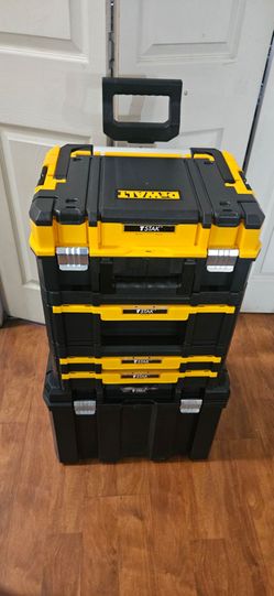 DEWALT TSTAK Rolling Tool Box Tower