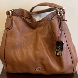 Coach Purse • Brown Leather