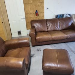 Strong thick leather couch Sofa Loveseat Sexual