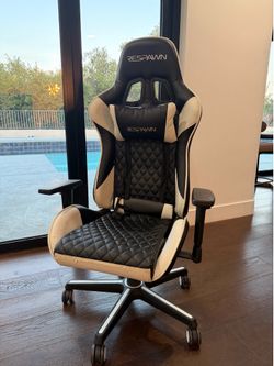 RESPAWN Gaming Chair with Lumbar & Headrest Pillow