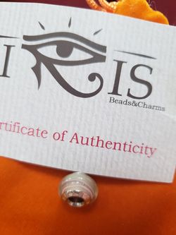 Authentic Iris brand charm bead