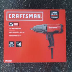 CRAFTSMAN Impact Wrench, 1/2-Inch, 7.5-Amp (CMEF901)