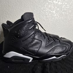 Jordan Retro 6 Black Cat size 12