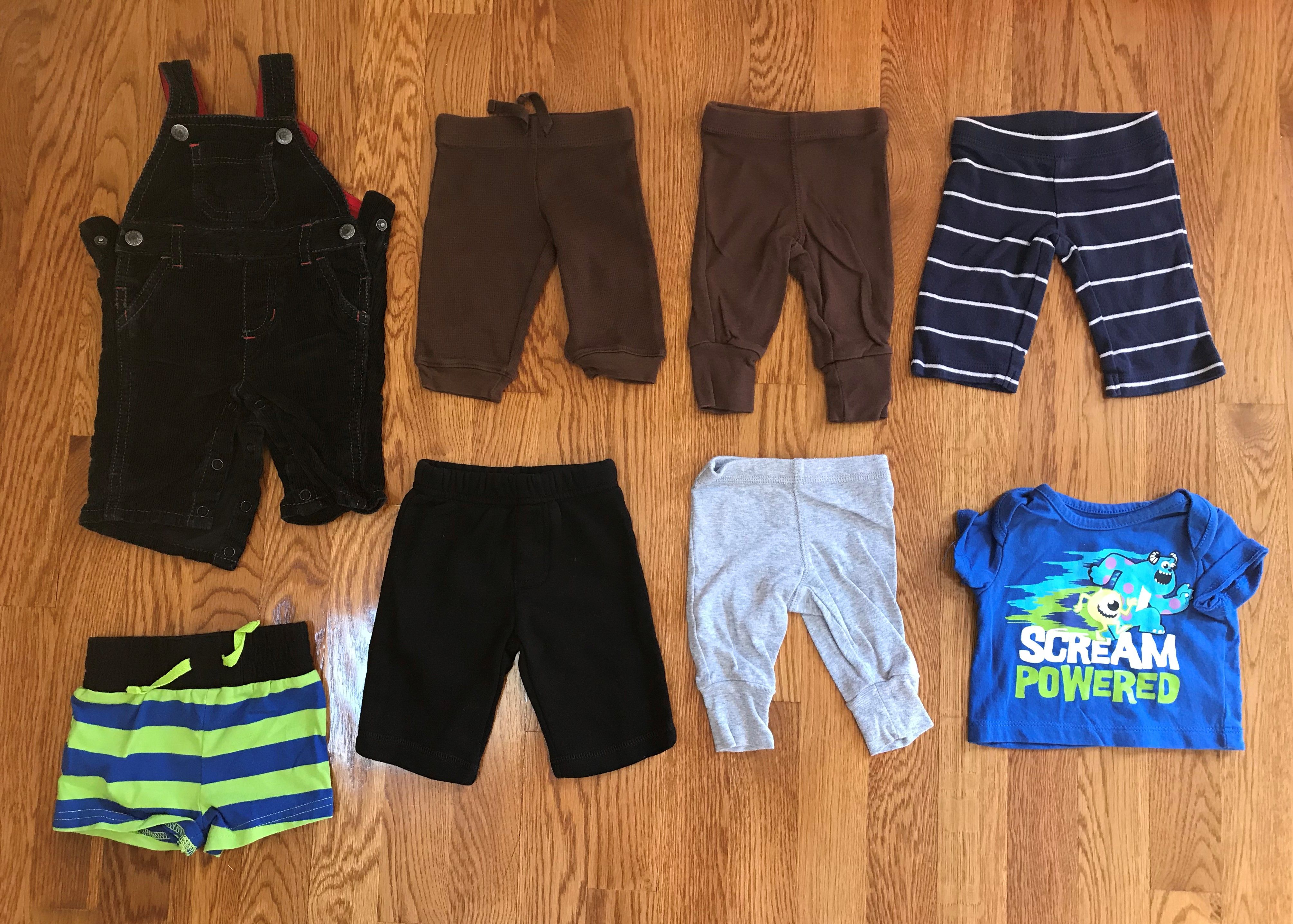 3 Month Baby Clothes (Pick 6)