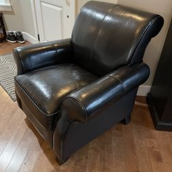 Free!!! Faux Leather Club Chair
