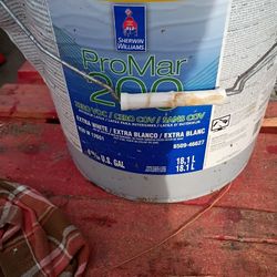 Sherwin Williams ProMar 200 Tan Interior Exterior Paint 5 Gallons