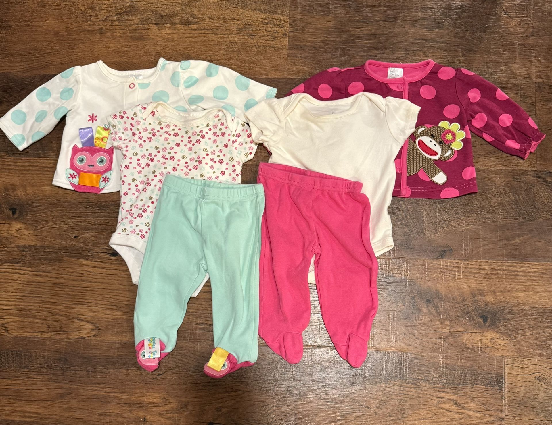 Babystarters/Tagies 3 Pieces 