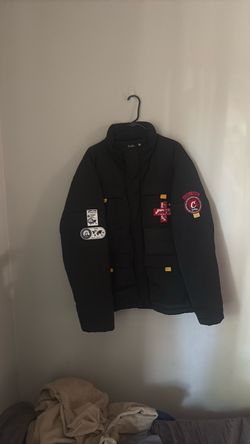 Cookies Brand Black Jacket with Patches