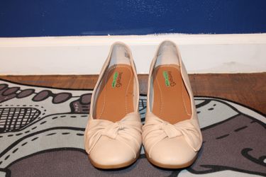 Bare Traps Memory Foam Lexia Wedge Pump Loafer Natural - Women’s Size 8.5