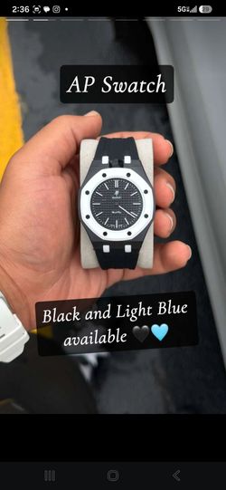 Ap x swatch wristband