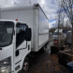 2008 Isuzu Van 16 Feet Long With Lift gate Diesel Very Clean Ready For Work