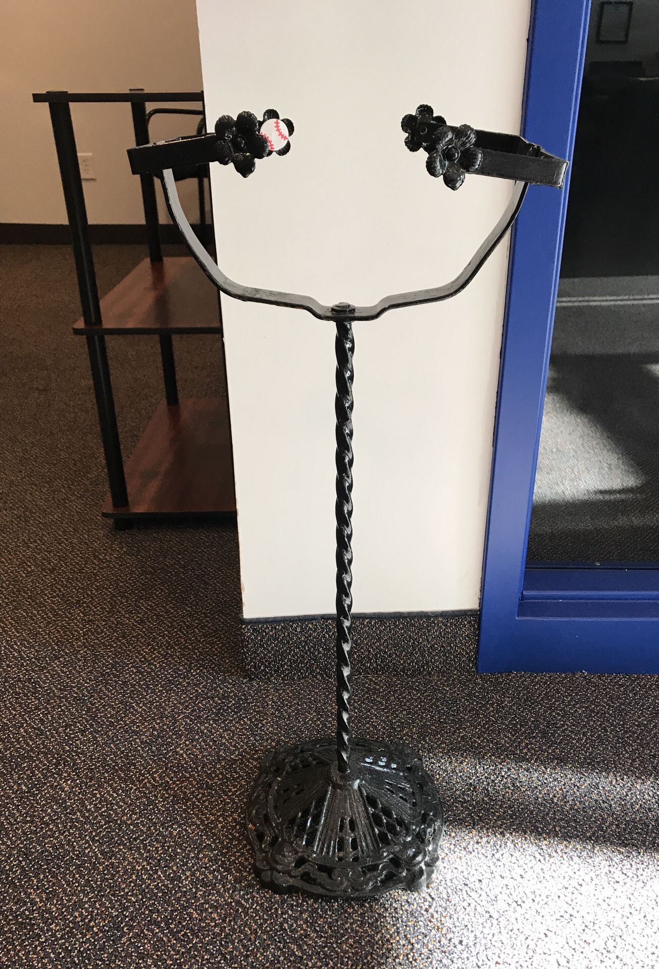 Victorian cast iron Antique Fish Bowl Stand