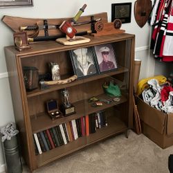 Sliding Glass Bookcase