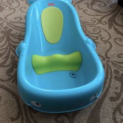 Fisher price whale baby bath Tub