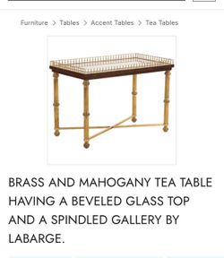 Tea Table Vintage