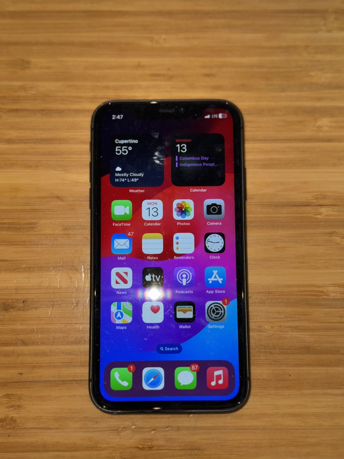 iPhone 11 258GB UNLOCKED ANY CARRIER 