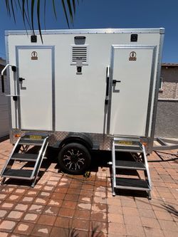 2026 (2) STALL RESTROOM TRAILER