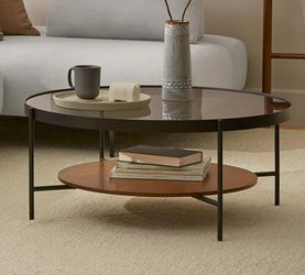 Article Vitri Glass Coffee Table - New In Box