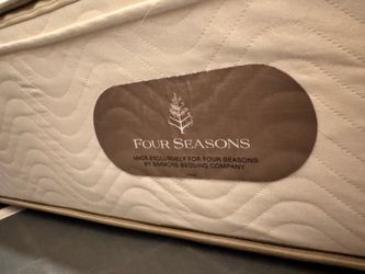 King Mattress from Four Seasons Hotel Catalog.