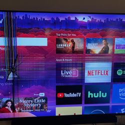 75” Roku Pro TV (For Parts)