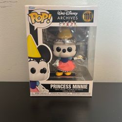 ✨ Funko Pop! Disney – Princess Minnie #1110 (Walt Disney’s Archives Exclusive)