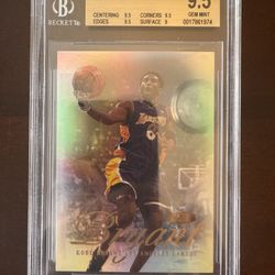 1999 Kobe Bryant Flair Showcase #50 BGS 9.5 LA Lakers 
