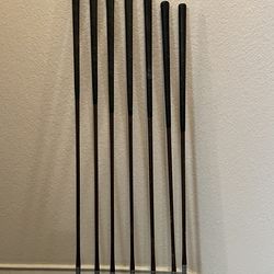 Vintage Golf Club Irons w/Wooden Shafts