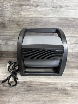 Lasko U15720 Max Performance Pivoting Blower Utility Fan With Power Outlets