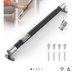 Adjustable RV Screen Door Handle (21.7”-33”) - Extra Wide Grip&Durable Grab Bar,Heavy-Duty RV Door Handle for Camper, Motorhome, Travel Trailer, Truck