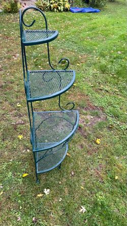 LARGE CORNER PLANT STAND $40