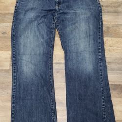 Old Navy Dark Wash Denim Loose Fit Bootcut Jeans size Men's 40x36 