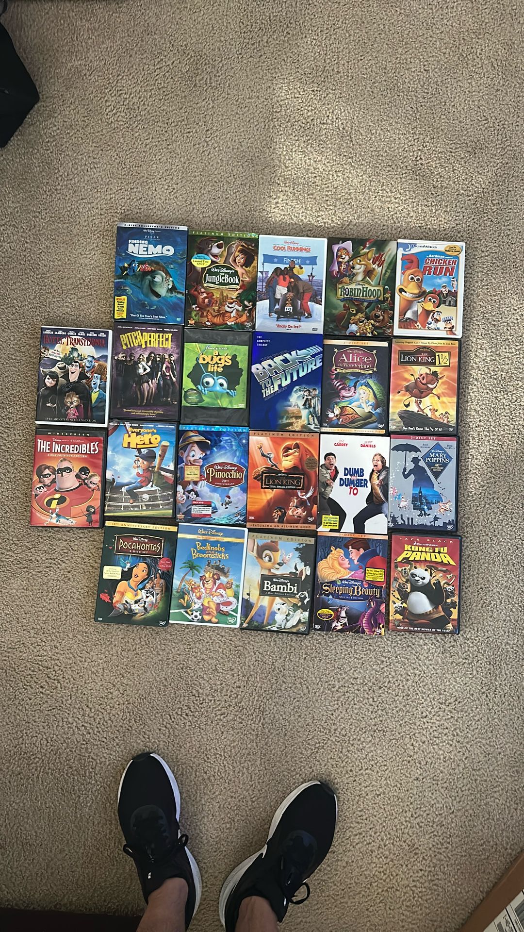 Assorted Disney And Other DVD’s