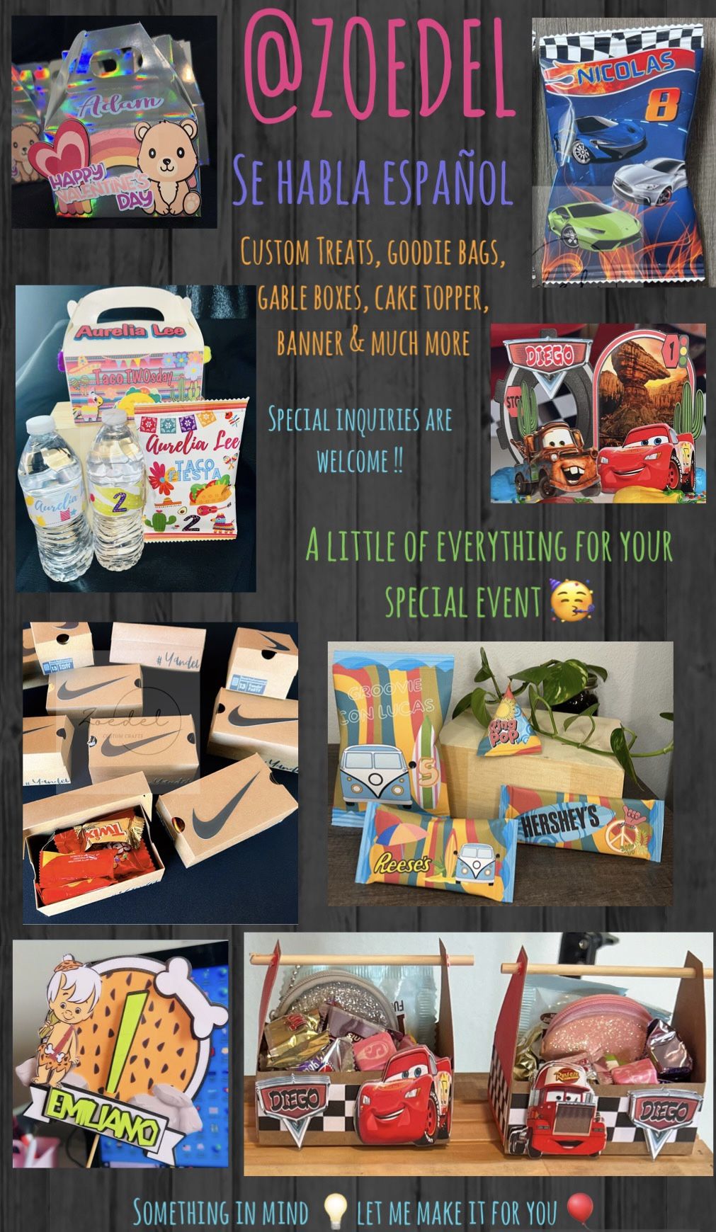 Personalized Decoration @KRAFTYZOEDEL (fb)