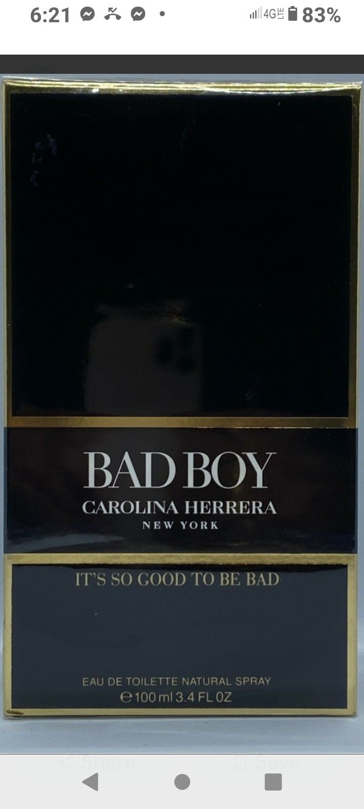 BadBoy Carolina Herrera Cologne