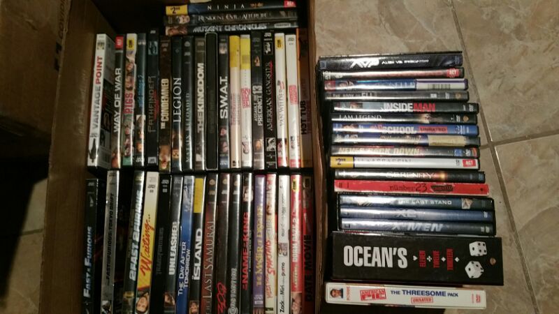 HUGE 50+ DVD Movie Bundle