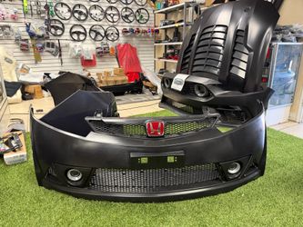 06-11 Honda Civic USDM Mugen RR Front Bumper + Fogs