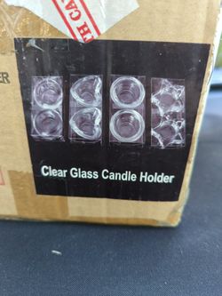 Glass Tea light Holders 