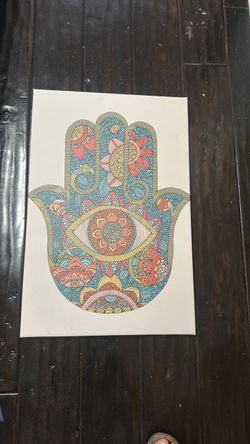 hamsa canvas pic