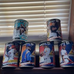 Canned baseball cards